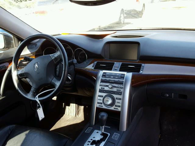 JH4KB16566C012140 - 2006 ACURA RL შავი ფოტო 9
