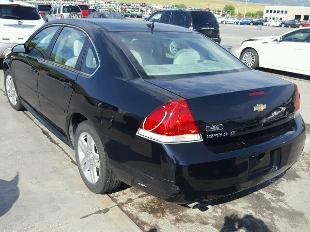 2G1WB5E35F1152110 - 2015 CHEVROLET IMPALA LIM BLACK photo 3