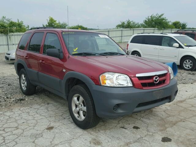 4F2YZ02Z75KM33816 - 2005 MAZDA TRIBUTE I RED photo 1