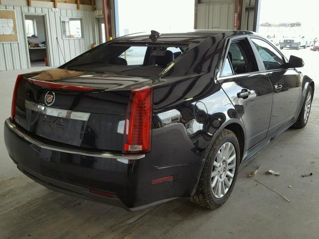 1G6DA5E54C0132153 - 2012 CADILLAC CTS BLACK photo 4