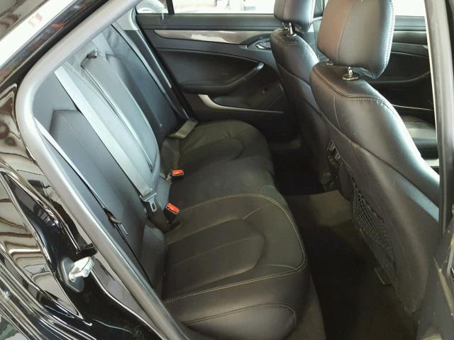 1G6DA5E54C0132153 - 2012 CADILLAC CTS BLACK photo 6
