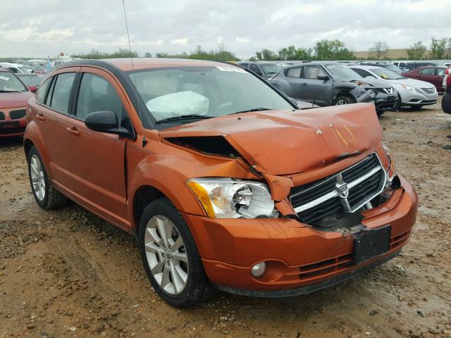 1B3CB5HA7BD233467 - 2011 DODGE CALIBER HE ORANGE photo 1