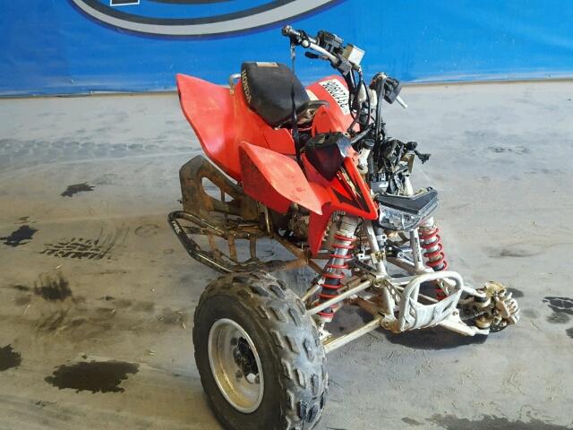 JH2TE32016K004883 - 2006 HONDA TRX450 ER RED photo 1