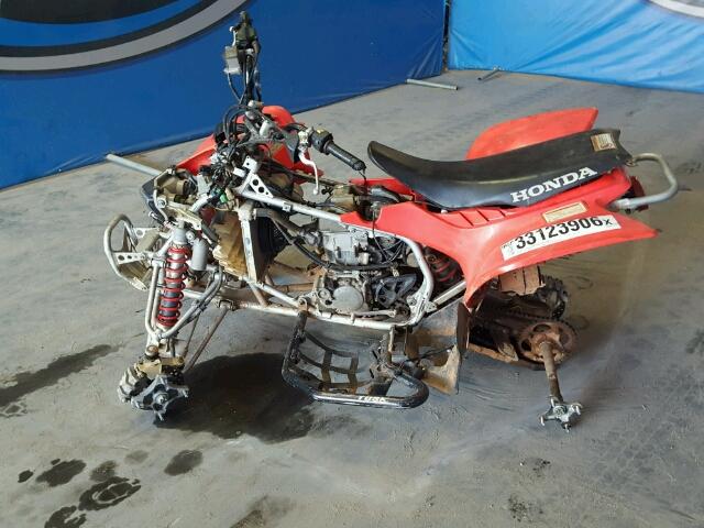 JH2TE32016K004883 - 2006 HONDA TRX450 ER RED photo 9