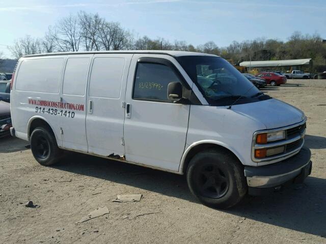 1GCFG25M311122764 - 2001 CHEVROLET EXPRESS G2 WHITE photo 9