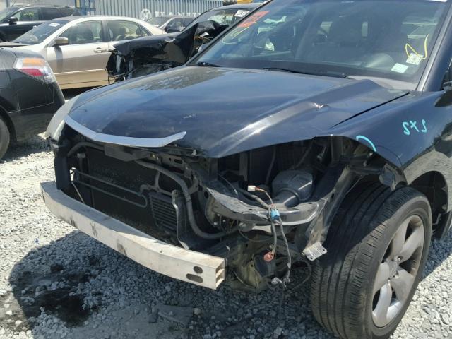 5J8TB18507A011437 - 2007 ACURA RDX TECHNO BLACK photo 9