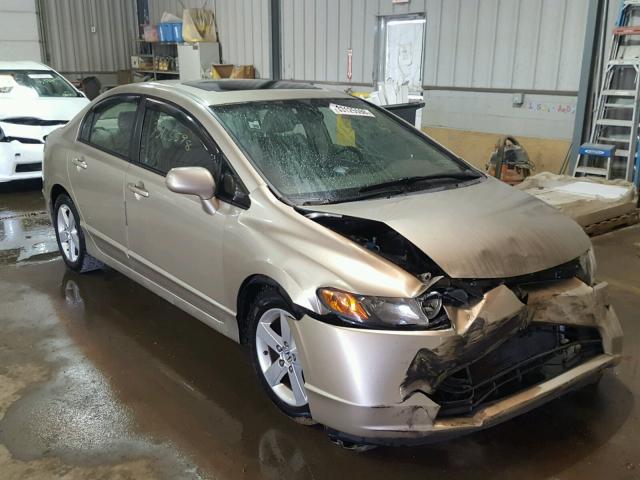 1HGFA16938L117926 - 2008 HONDA CIVIC EXL Qızıl foto 1