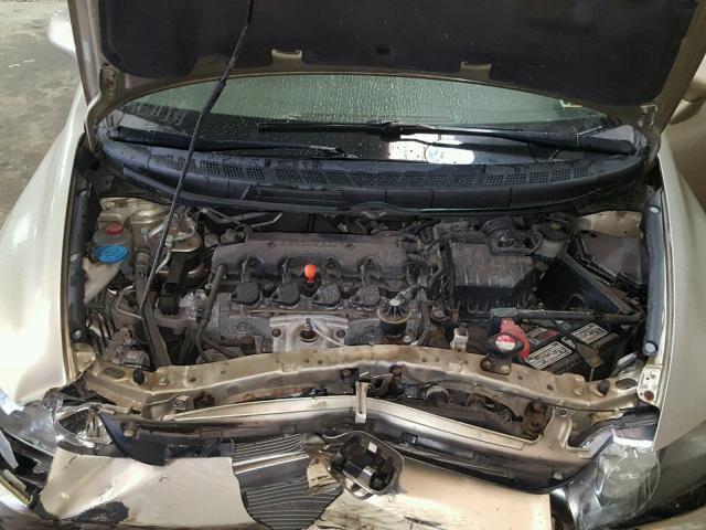 1HGFA16938L117926 - 2008 HONDA CIVIC EXL Qızıl foto 7