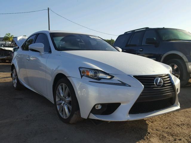 JTHBA1D28G5029426 - 2016 LEXUS IS 200T WHITE photo 1