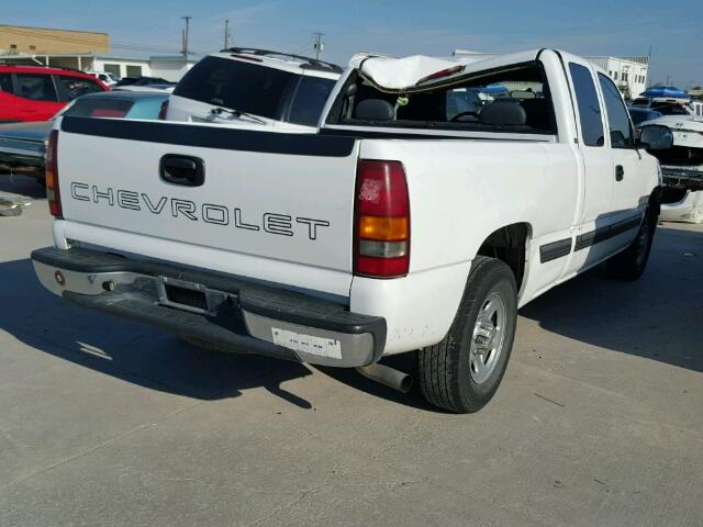 1GCEC19V02Z292085 - 2002 CHEVROLET SILVERADO WHITE photo 4