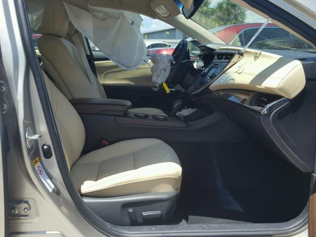 4T1BK1EB3FU189727 - 2015 TOYOTA AVALON XLE GOLD photo 5