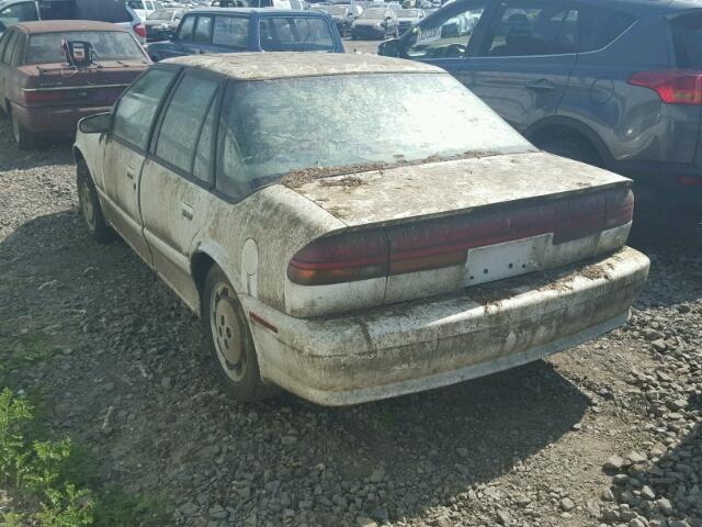 1G8ZK5475NZ218650 - 1992 SATURN SL2 YELLOW photo 3