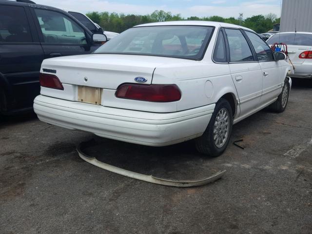 1FALP5244SG311629 - 1995 FORD TAURUS GL WHITE photo 4