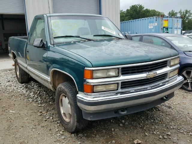 1GCEK14R0VZ115926 - 1997 CHEVROLET GMT-400 K1 GREEN photo 1