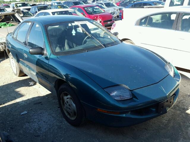 1G2JB52T1V7579392 - 1997 PONTIAC SUNFIRE SE GREEN photo 1