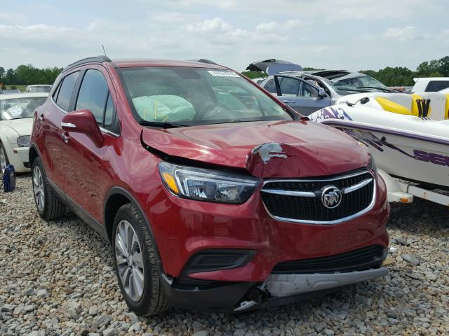 KL4CJASB8JB589135 - 2018 BUICK ENCORE PRE RED photo 1