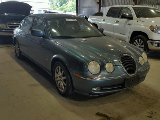 SAJDA01N01FM09866 - 2001 JAGUAR S-TYPE BLUE photo 1