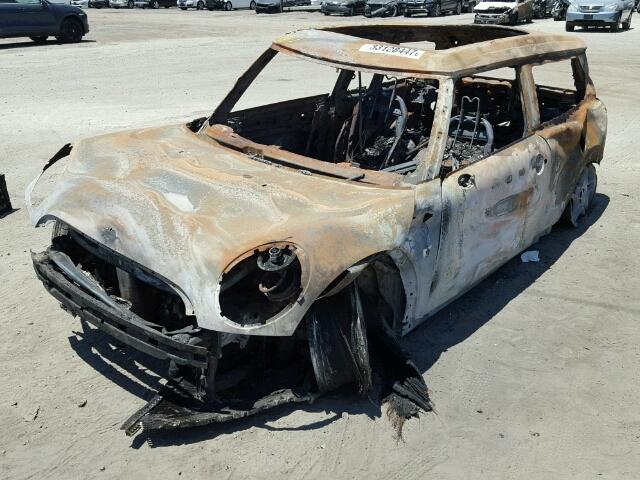 WMWML33589TX33763 - 2009 MINI COOPER CLU BURN photo 2