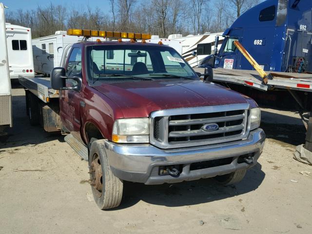 1FDAF56FXYEE24744 - 2000 FORD F550 SUPER MAROON photo 1