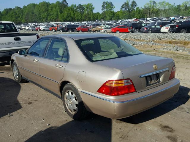 JH4KA9652YC000085 - 2000 ACURA 3.5RL BEIGE photo 3