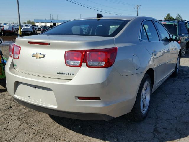 1G11A5SLXFF302531 - 2015 CHEVROLET MALIBU LS BEIGE photo 4