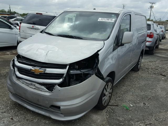 3N63M0YN3HK708018 - 2017 CHEVROLET CITY EXPRE SILVER photo 2