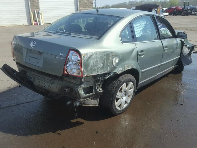 WVWTH63B42P041263 - 2002 VOLKSWAGEN PASSAT GLX 绿色 照片 4