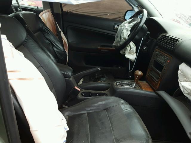 WVWTH63B42P041263 - 2002 VOLKSWAGEN PASSAT GLX 绿色 照片 5