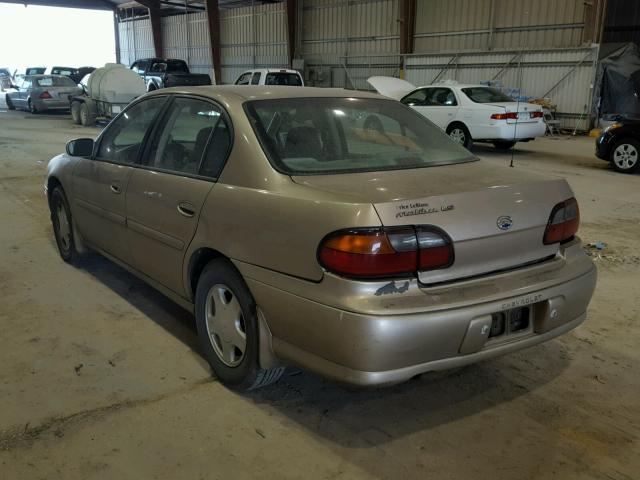 1G1NE52J9Y6198718 - 2000 CHEVROLET MALIBU LS BEIGE photo 3