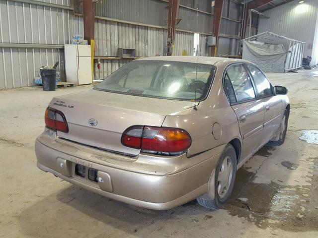 1G1NE52J9Y6198718 - 2000 CHEVROLET MALIBU LS BEIGE photo 4