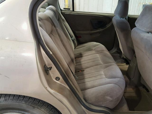 1G1NE52J9Y6198718 - 2000 CHEVROLET MALIBU LS BEIGE photo 6