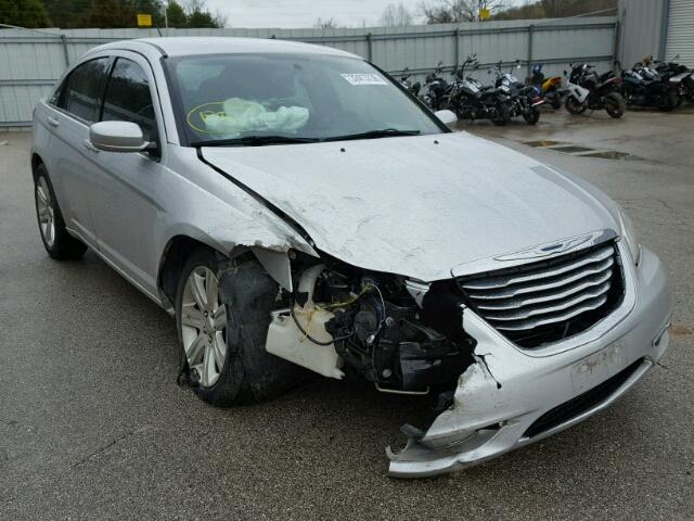 1C3CCBBBXCN269018 - 2012 CHRYSLER 200 TOURIN SILVER photo 1