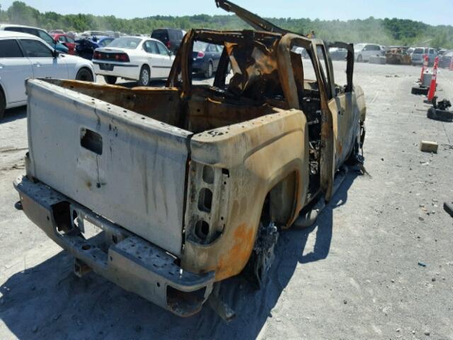 3GCUKREC3EG529433 - 2014 CHEVROLET SILVERADO BURN photo 4