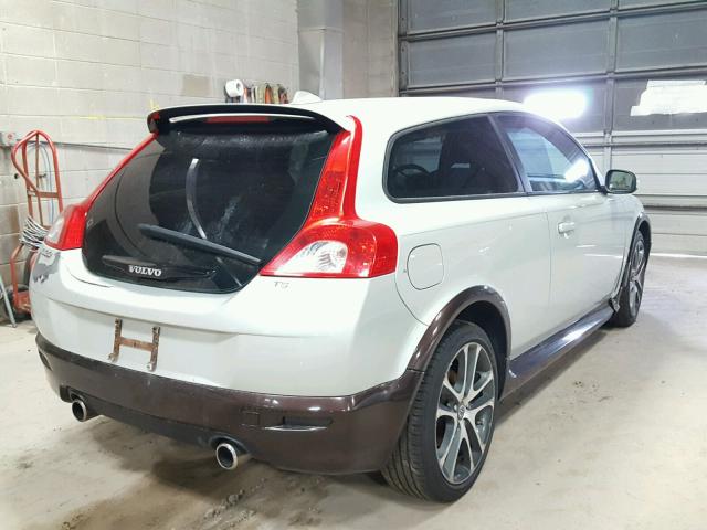 YV1MK672782039023 - 2008 VOLVO C30 T5 WHITE photo 4