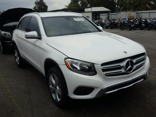 WDC0G4JB2HV005700 - 2017 MERCEDES-BENZ GLC 300 WHITE photo 1