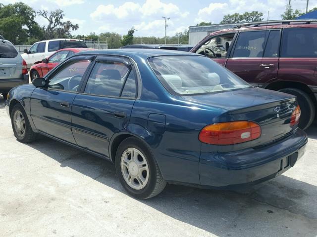 1Y1SK52871Z436260 - 2001 CHEVROLET GEO PRIZM BLUE photo 3