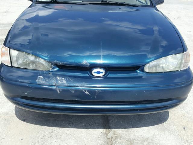 1Y1SK52871Z436260 - 2001 CHEVROLET GEO PRIZM 蓝色 照片 9