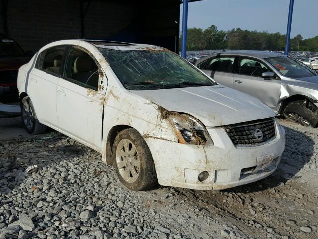 3N1AB61E88L764563 - 2008 NISSAN SENTRA 2.0 WHITE photo 1