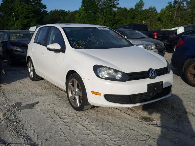 WVWDA7AJ7AW336628 - 2010 VOLKSWAGEN GOLF 白色 照片 1