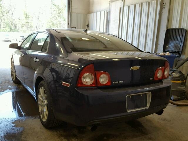 1G1ZK577884257843 - 2008 CHEVROLET MALIBU LTZ 蓝色 照片 3