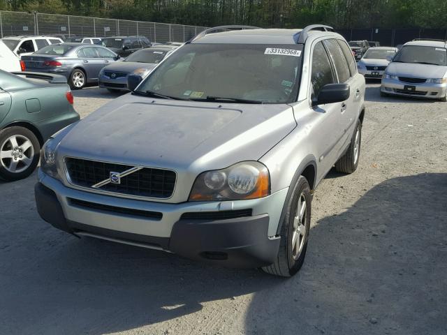 YV1CY592451167030 - 2005 VOLVO XC90 SILVER photo 2