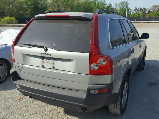 YV1CY592451167030 - 2005 VOLVO XC90 SILVER photo 4