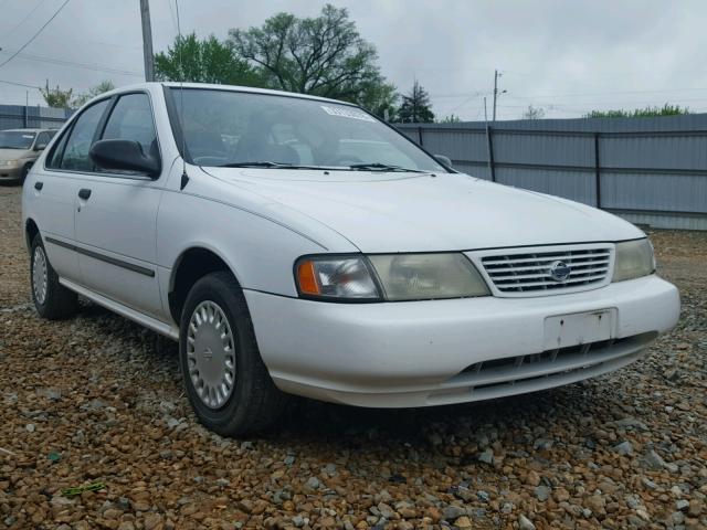 1N4AB41D6TC767481 - 1996 NISSAN SENTRA E WHITE photo 1