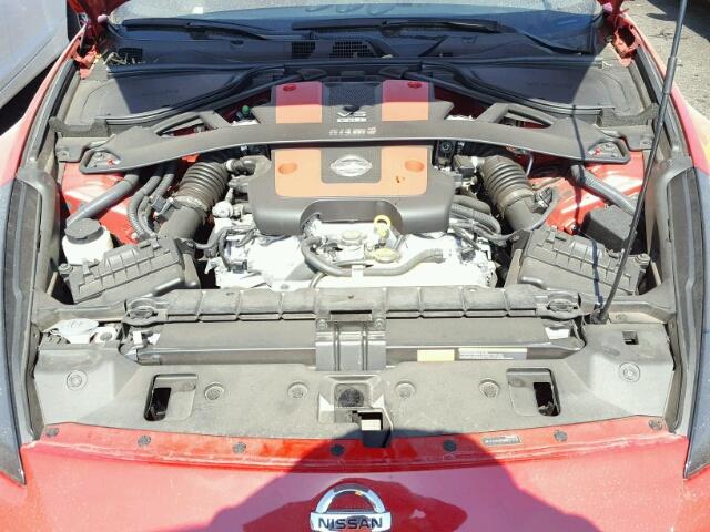 JN1AZ4EH0GM931510 - 2016 NISSAN 370Z BASE RED photo 7