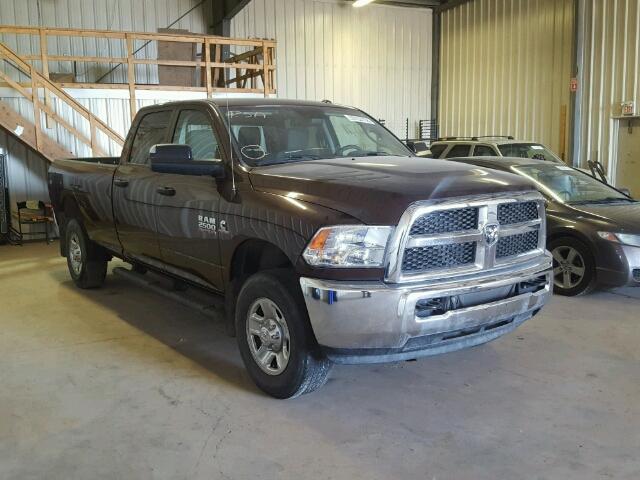 3C6UR5JL4EG297135 - 2014 RAM 2500 SLT BROWN photo 1