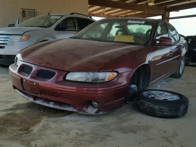 1G2WK52J73F153911 - 2003 PONTIAC GRAND PRIX BURGUNDY photo 2