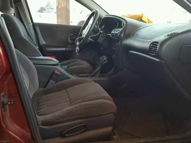 1G2WK52J73F153911 - 2003 PONTIAC GRAND PRIX BURGUNDY photo 5