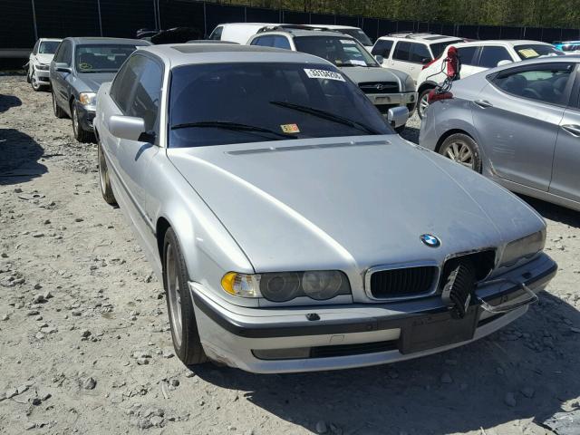 WBAGG83411DN89204 - 2001 BMW 740 I AUTO SILVER photo 1