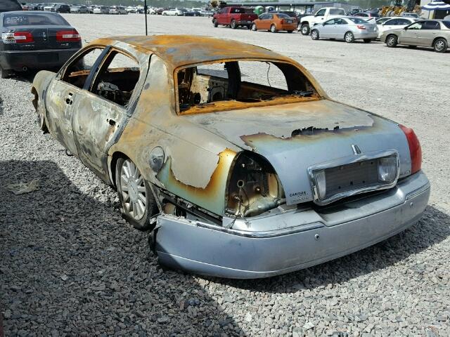 1LNHM81W05Y659094 - 2005 LINCOLN TOWN CAR BURN photo 3