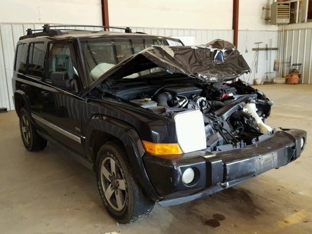 1J8HG48K96C356846 - 2006 JEEP COMMANDER 黑色 照片 1